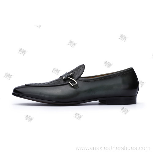 New Style Men Leather Shoes Leisure Loafer